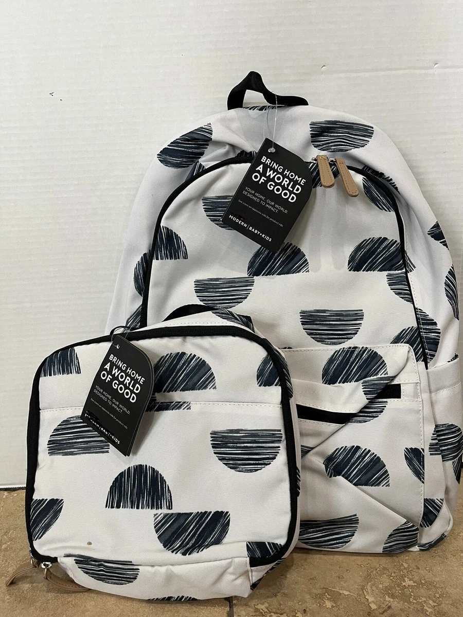 Pottery Barn Kids West Elm Modern Baby Backpack Half moon lunch box