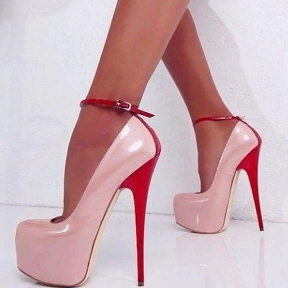 Light pink pump clearance heels
