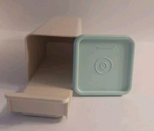 VTG Tupperware 🧀 Cheese / 🧈 Butter /Cracker Keeper Pull Out Tray & Lid 1687-2 