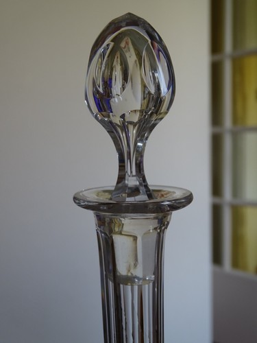 VAL SAINT LAMBERT ANCIENNE CARAFE A APERITIF PORTO MODELE NESTOR CRISTAL - Imagen 2 de 10