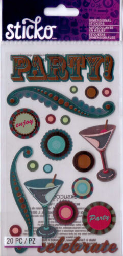 Sticko GEBURTSTAG ~ Party-Thema ~ entzückend! Sie haben die Wahl! Schneller Versand! - Bild 10 von 20