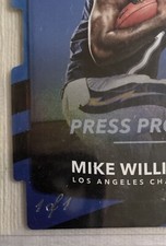 Panini Rated Rookie RC Press Proof LA Chargers Mike Williams Die-cut TRUE 1/1