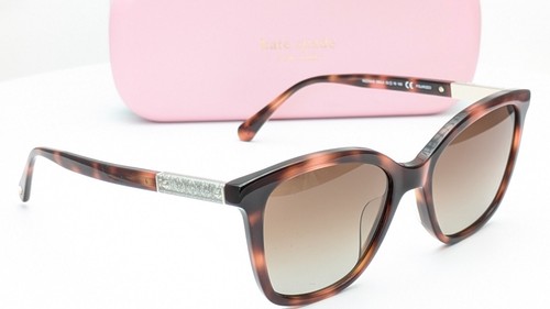 Kate Spade Reena/S 086LA Havana Rectangle Womens Sunglasses 53mm - Picture 3 of 7