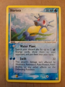 Pokemon Horsea 58/109 Team Rocket Returns NM See Pictures