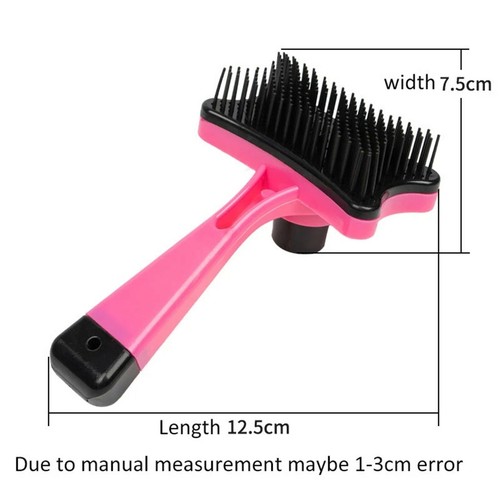 Pet Dog Cat Grooming Comb Brush Tool Gently Removes Loose Undercoat Knots Mats - Picture 3 of 15