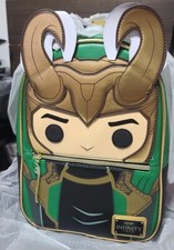Loungefly Avengers Loki with Scepter Pop! by Funko Mini-Backpack - NEW
