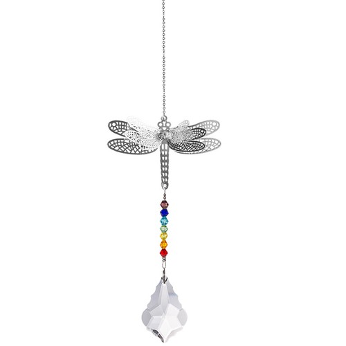 Dragonfly Owl Angel Pendant with Crystal Suncatcher Hanging Ornaments for Window - Bild 19 von 102