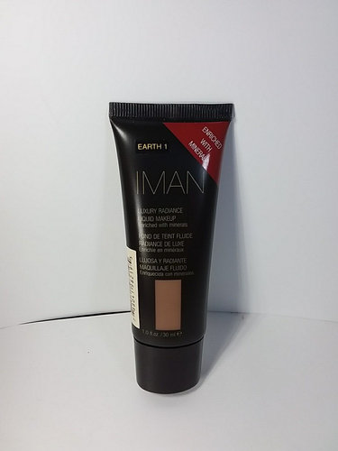 Maquillaje líquido Iman Luxury Radiance Earth 1 *Leer* - Imagen 2 de 3
