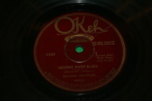 Wilton Crawley clarinet solo "She's Forty With Me" OKeh Rare Jazz 1928 Htf Oop - Picture 3 of 4