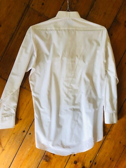 TUXEDO Shirt NEIL ALLYN Men/Boys WHITES 32/33 Imported Fabric SADDLESEAT VGC - Image 4 of 4