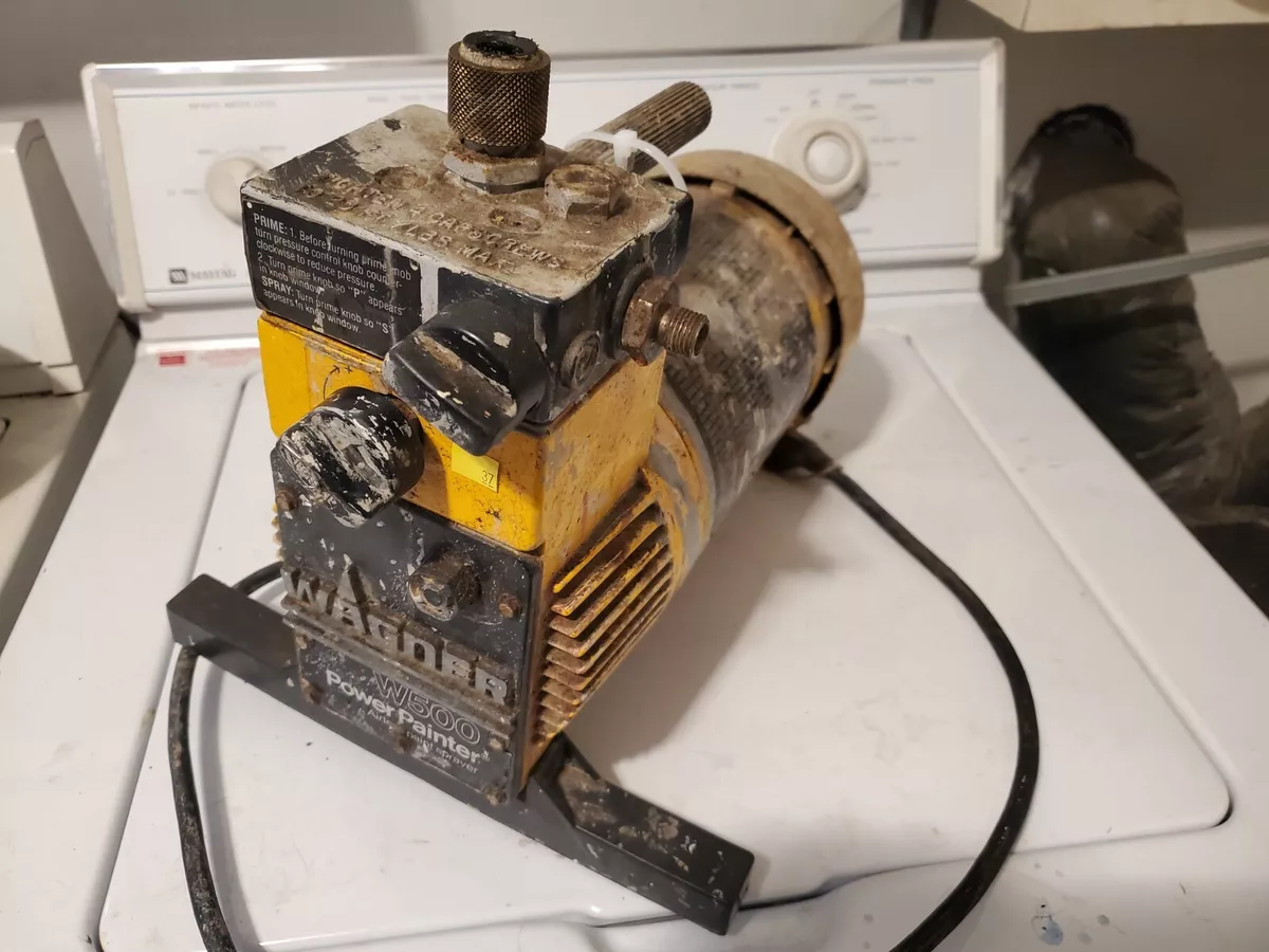 Wagner W500 Power Painter Airless Paint Sprayer Doerr 1 3 hp 1725rpm CONT