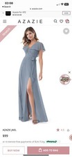 AZAZIE Bridesmaid Dress Dusty Blue