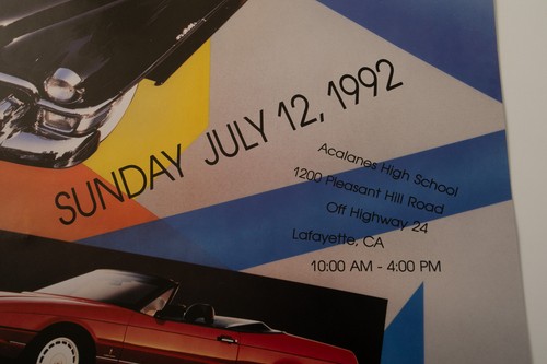 Concours d'Elegance Poster (PSTR-21) de Lafayette (JSF6) Classic Car Show 1992 - Picture 6 of 9