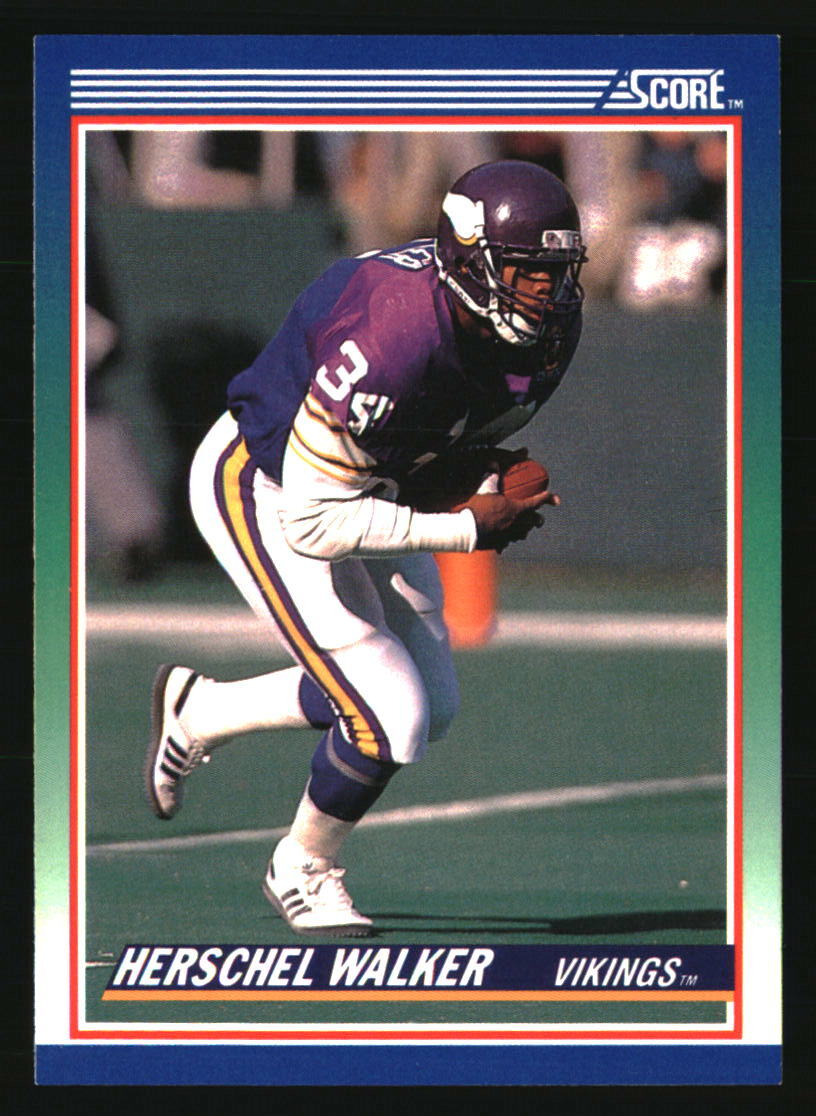 Herschel Walker 1990 Score #34 FOOTBALL Card