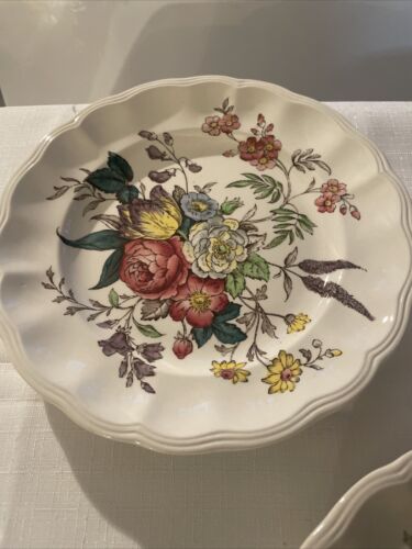 Spode Copeland Gainsborough 3 Salad Plates 7 3/4” Great Britain Excellent - Picture 2 of 9