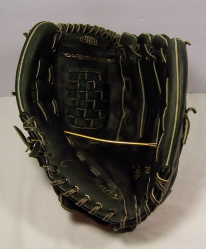 Rawlings Handschuh RSG1B 13 1/2 Zoll Rechtshand Throw Baseball Fastback schwarz - Bild 4 von 8