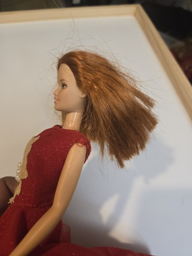 Barbie Sister Skipper Teen Doll Red Hair Redress Restyle Ooak Dress C432G - Picture 8 of 12