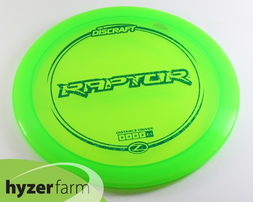 Discraft Z RAPTOR *elige tu peso y color* Disco de golf Hyzer Farm RAPTOR - Imagen 10 de 17