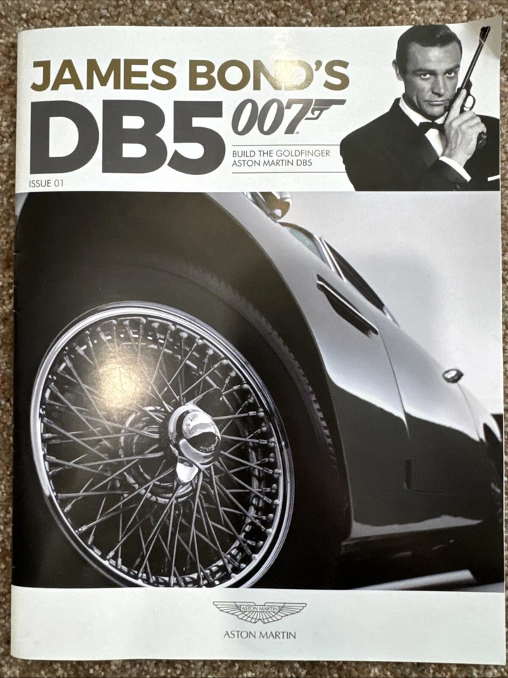 Eaglemoss James Bond Aston Martin DB5 escala 1:8 lote de 10 piezas con 2 cargadores Foto 3 de 4