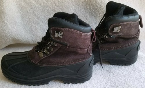Coleman ~ Botas para niño ~ Talla 6 ~ Negro/Marrón ~ Cuero ~ Thinsulate - Imagen 2 de 5