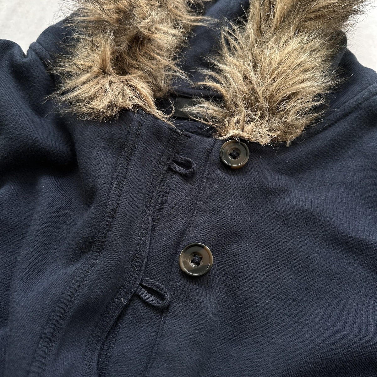 Japan LGB If Six Was Nine Style Vintage Faux Fur Button Japan LGB If Six Was Nine Style Vintage Faux Fur Button