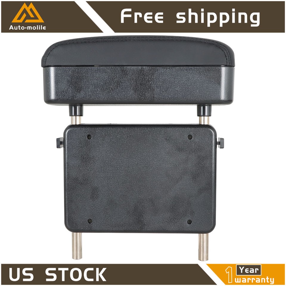 Car Arm Rest Center Console Universal Armrest Box Elbow Adjustable ...