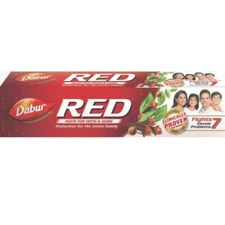 Dabur Red Toothpaste Fluorid Free Helps in Cavity protection,Plaque Removal 100g