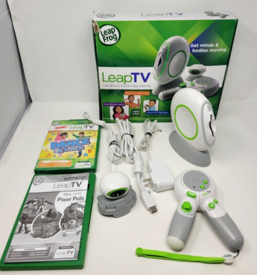 LeapFrog Leap TV Get up & Move Game Console - Complete in