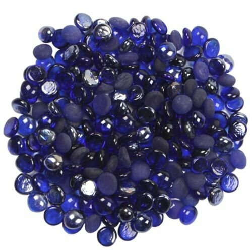 Tuscan Path 1kg Blue Glass Nuggets NC6758 Tuscan Path 1kg Blue Glass Nuggets NC6758