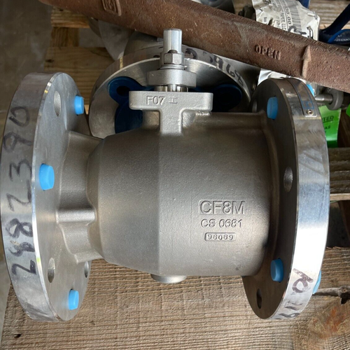 4" 150 LB RF FP EXTREME BALL VALVE JAMESBURY 7150313600XTZ2 316 SS