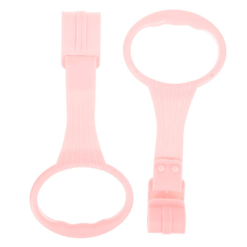 1 Pair Baby Crib Pull Rings Baby Bed Stand Cot Hanging Walking Assistant Ring - Foto 1 di 10