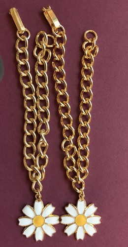 Zwillinge Armbänder, Sarah Coventry Armband, Gänseblümchen Armband, G115 - Bild 5 von 11