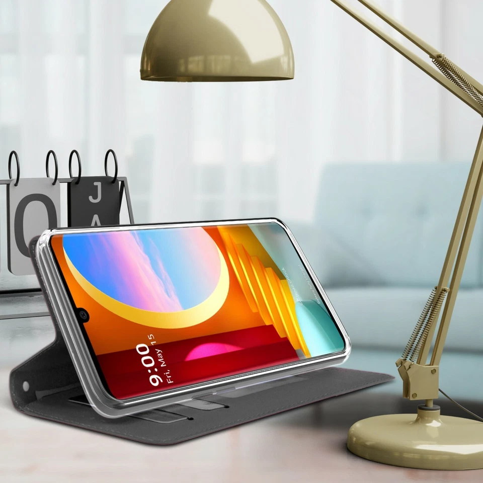 FUNDA BILLETERA ROSA INFINITIES LOVE NEGRA PARA APPLE IPHONE 12/12 PRO 6.1" Foto 3 de 3