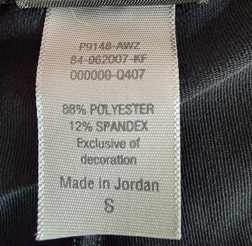 C9 by Champion Women's Small Black Print Front Slit Capri Pants Yoga Athleisure - Picture 8 of 9