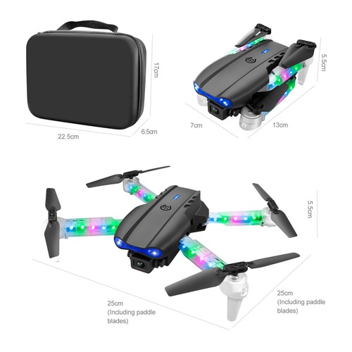 LED E99 PRO RC Drone With 4K HD Dual Camera WiFi FPV Foldable Quadcopter US - Picture 19 of 20