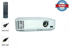 3000 ANSI Lumens 3LCD Projector HD 1080i for Fake Window Smart Home w/bundle