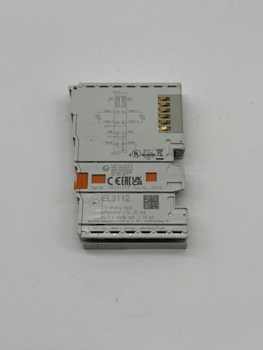 Beckhoff EL3112 EtherCAT-Klemme, 2-Kanal-Analog-Eingang EL 3112 - Bild 4 von 5