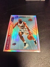 Charles Barkley Refractor Topps Finest M21 Refractor Houston Rockets TNT