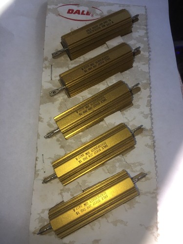 DALE 5 Pack 30 Watt Resistors 2000 Ohm 1% Tolerance RER75F2001R - Picture 2 of 6
