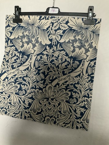 William Morris fabric sample Cotton swatch Craft projects small remenents - Picture 11 of 18