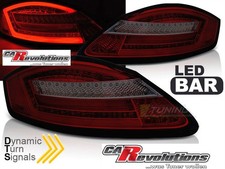 Voll Led Rückleuchten dynamische Blinker in rot matt für Porsche Boxter 987 2005