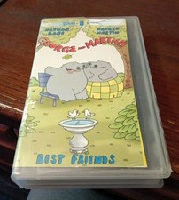 George and Martha: Best Friends VHS Tape 1999 Rare