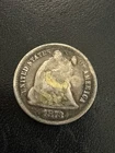 1873 S Seated Liberty Half Dime G/VG
