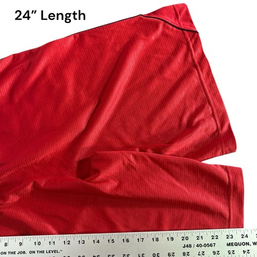 Nike Basketball Red Shorts Drawstring W/Pockets Men's Size Medium - Picture 11 of 11