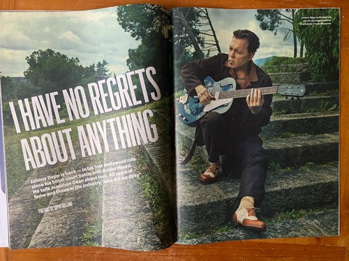 Johnny Depp Interview Exclusive Mrs Bezos The Sunday Times Magazine 22 June 2025 - Picture 3 of 8