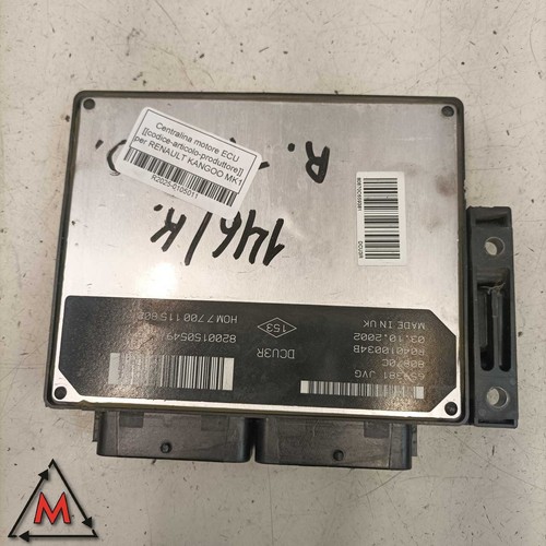 Centralina motore ECU 8200150549 per RENAULT KANGOO MK1 1997-2003 usato (105011) - Foto 6 di 8