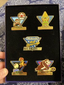 Nintendo Switch World Championships: NES Edition Deluxe Set PINS ONLY