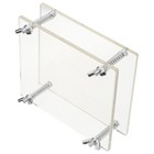 2-teiliges Kartenbiegekorrekturwerkzeug, Acryl-Flachhalter-Presswerkzeuggerät