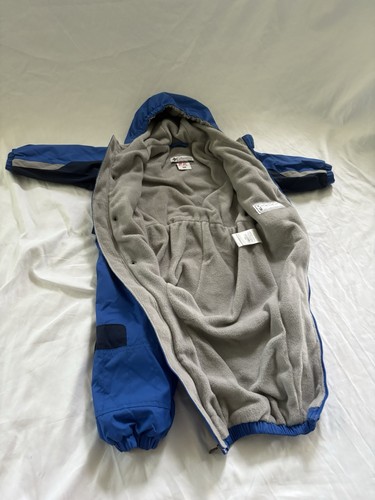 Columbia 2T Toddler Snowsuit Pants Insulated Full Zipper Snap Closure One Piece - Picture 8 of 17