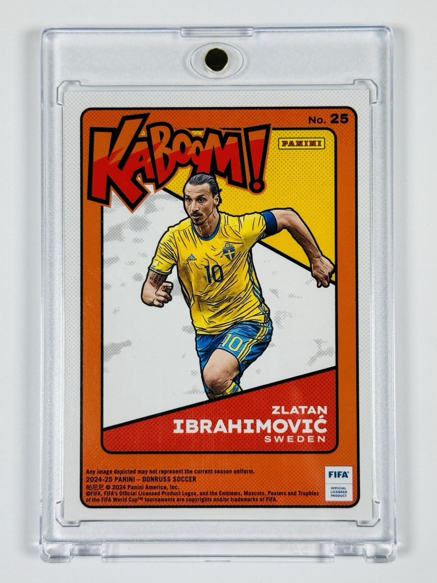 その他 PANINI KABOOM ZLATAN IBRAHIMOVIC 2024-25 Panini Donruss Fifa - Kaboom Zlatan Ibrahimovic #25